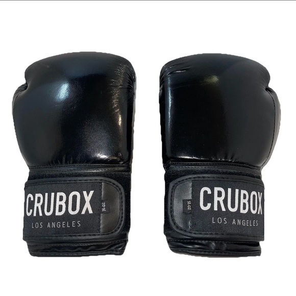 CRUBOX Black Boxing Gloves - Picture 1 of 5